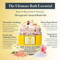 Floral Soaking Bath Salts - Jasmine Rose