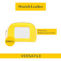 Ostrich Style Small Makeup Case