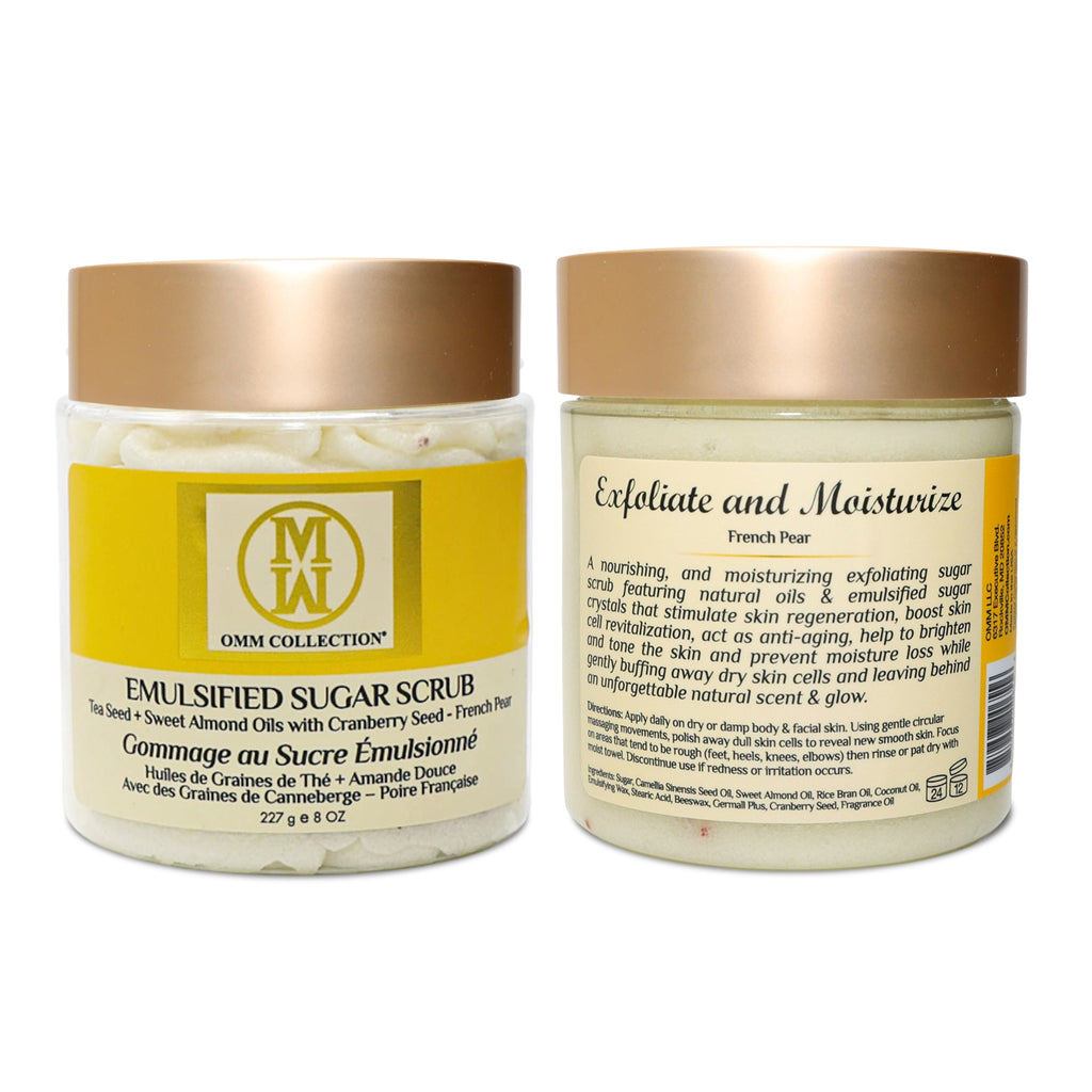 Emulsified Sugar Scrub – French Pear
