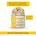 Floral Soaking Bath Salts Night Lily 8 oz