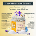 Floral Soaking Bath Salts Night Lily 8 oz