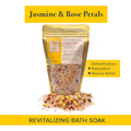Floral Soaking Bath Salts Jasmin Rose Bag 14 oz