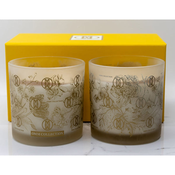 2 pc Candle Set-  Sweet Summer Natural Soy 2 Wick Aroma Therapy