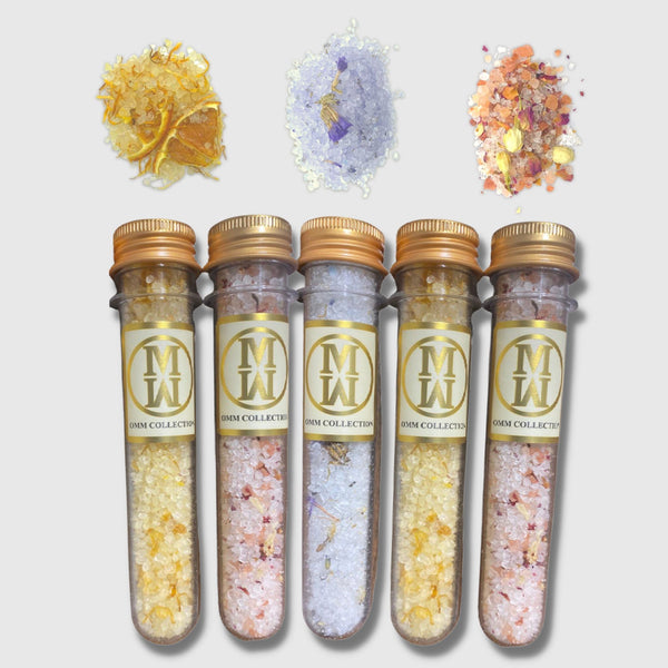 5 pc - Variety Floral Soaking Salt